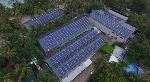 Malahini resort (Maldives) PV + ESS installation and commercial operation
